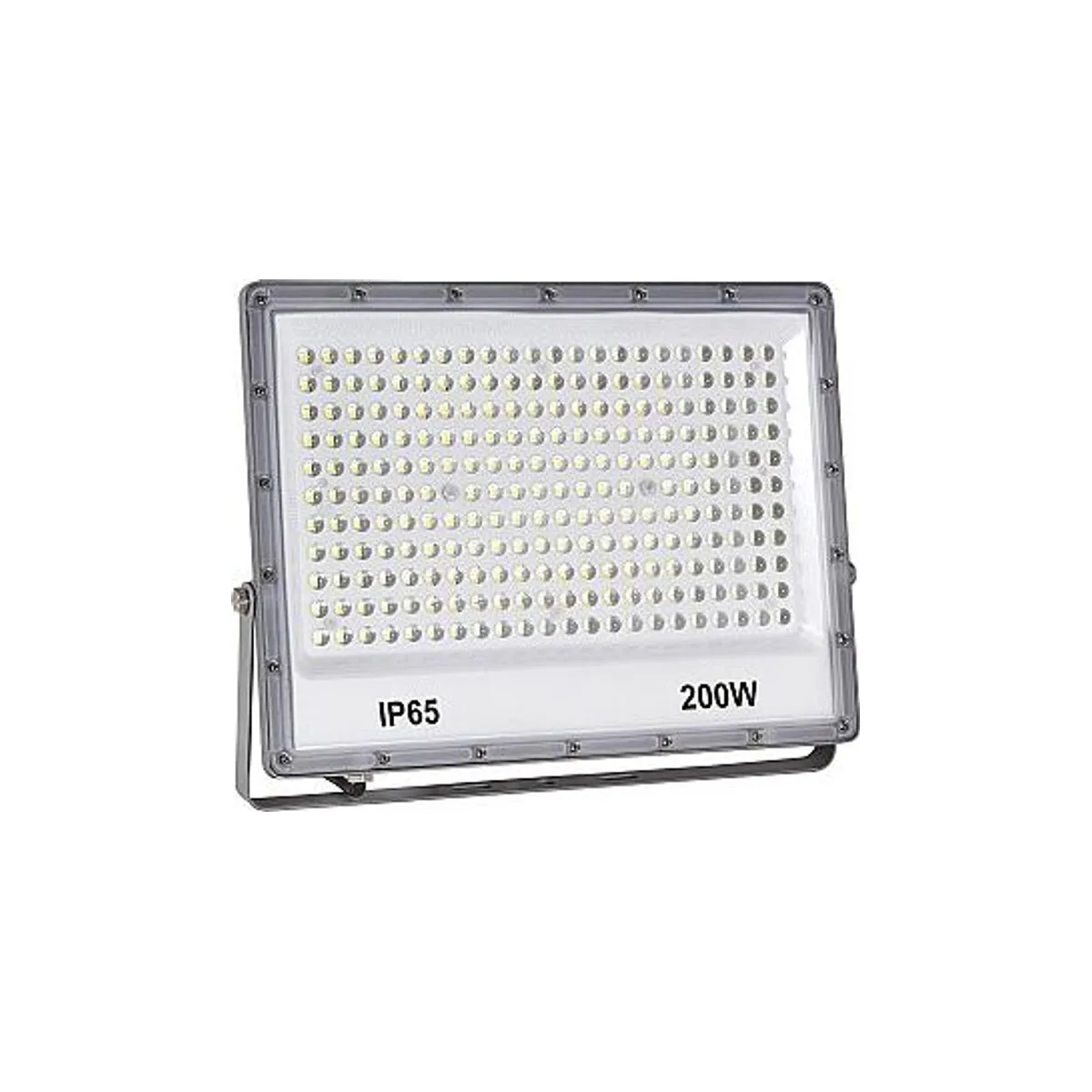 LP506 S 200W Lensli Metalik Gri Led Projektör 3000K