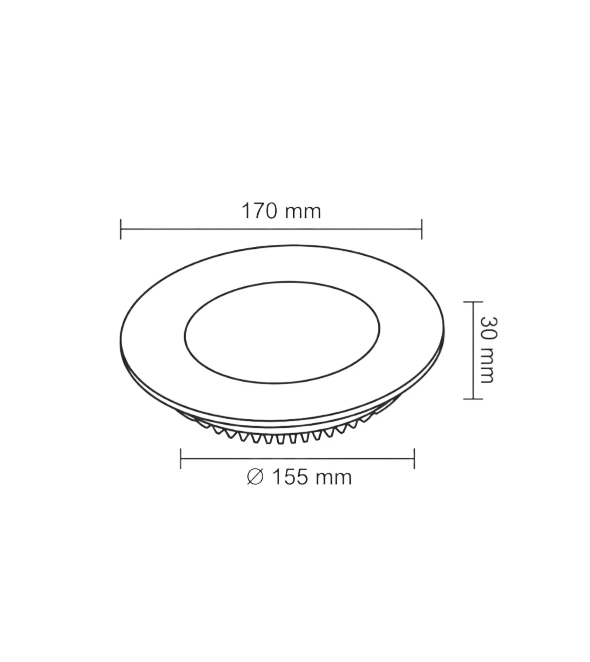 12W Sıva Altı Led Panel 6500K - Görsel 2