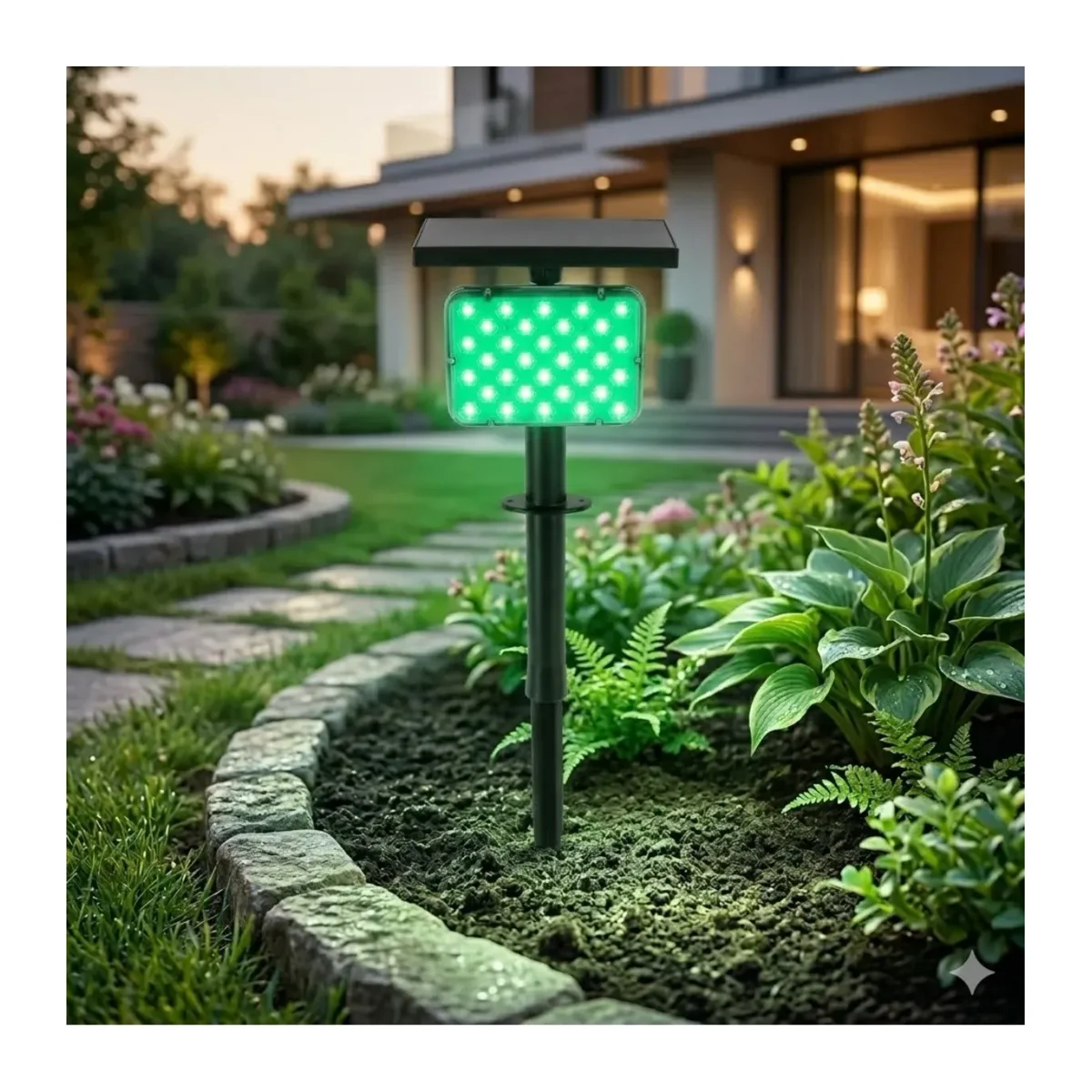 Solar LED Çim Armatürü - Görsel 3