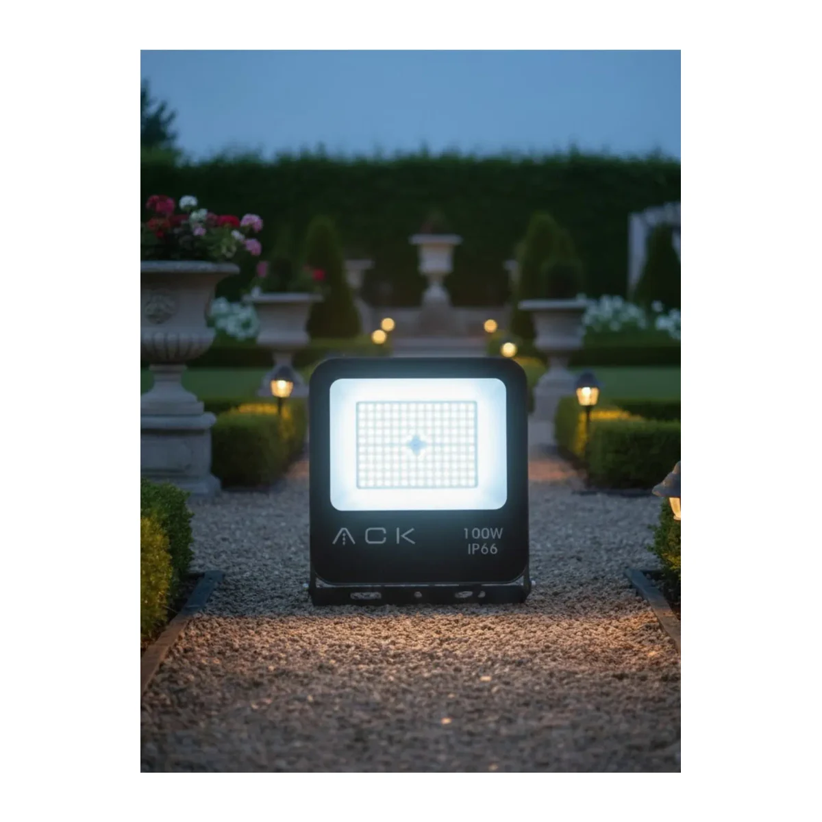 ACK 100W LED Projektör Beyaz - Görsel 3