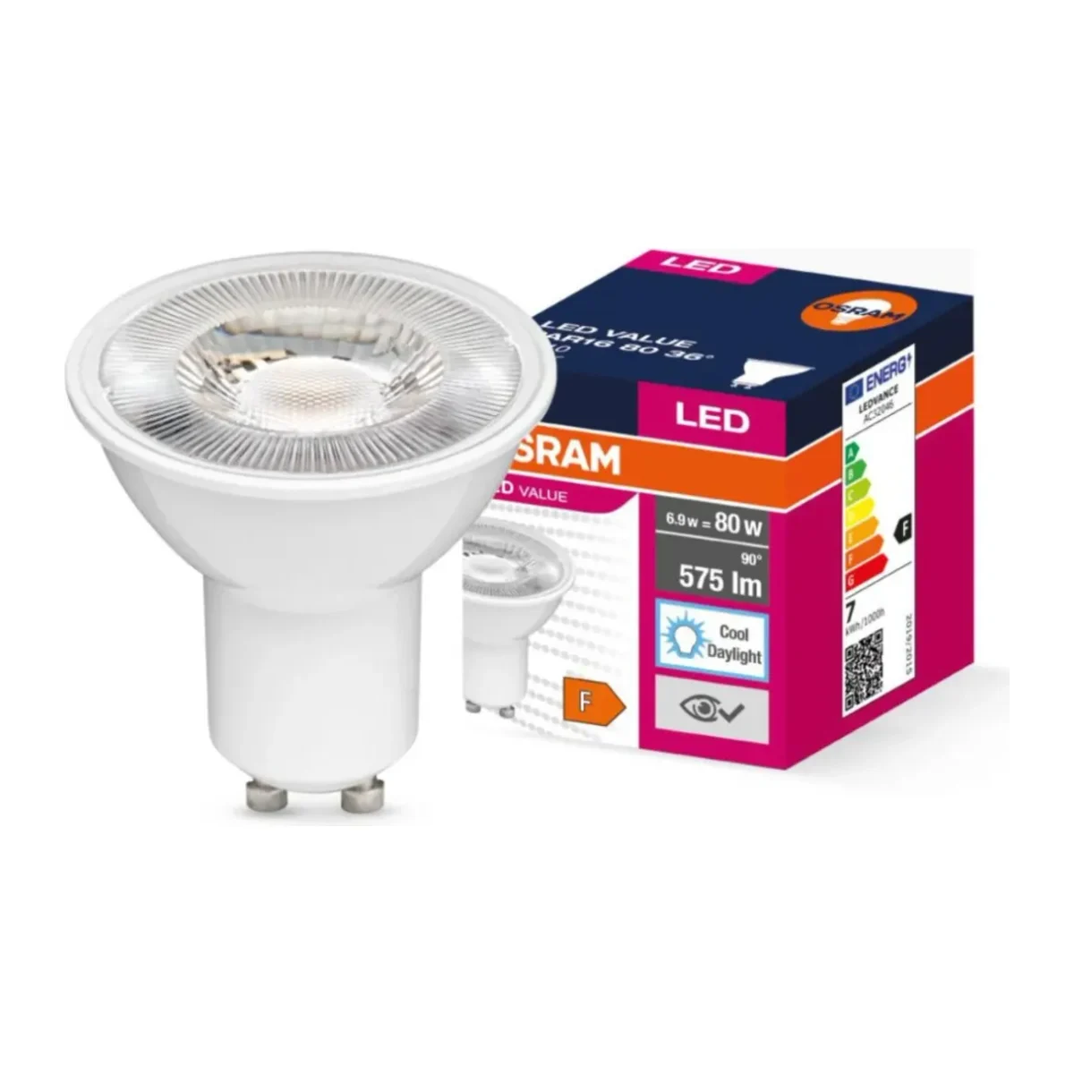 GU10 Led Ampul 6.9W 6500K Beyaz (10 Adet) - Görsel 2