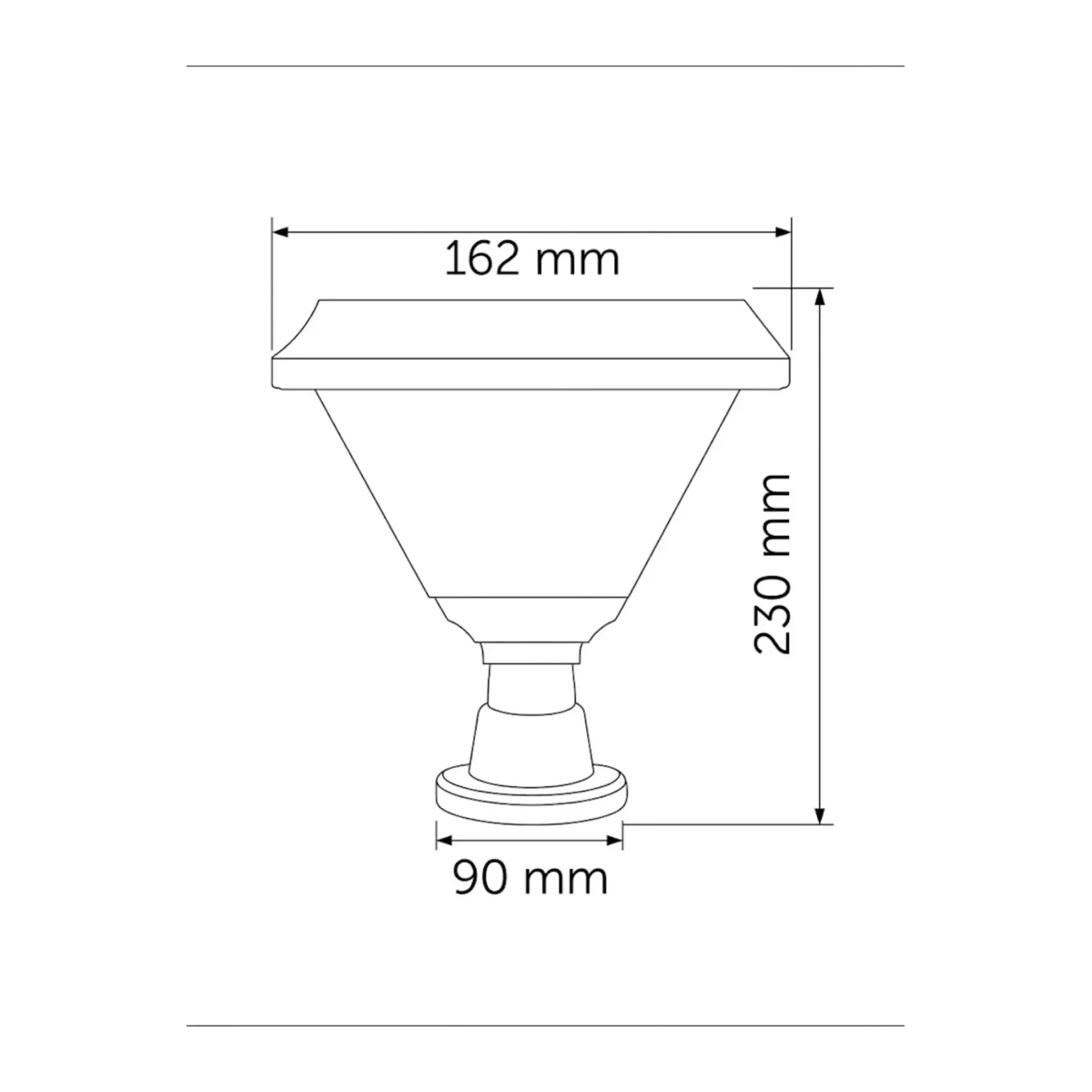 9311 30W SOLAR GÜNEŞ ENERJİLİ BAHÇE ARMATÜRÜ 6500K BEYAZ IŞIK IP65 - Görsel 4