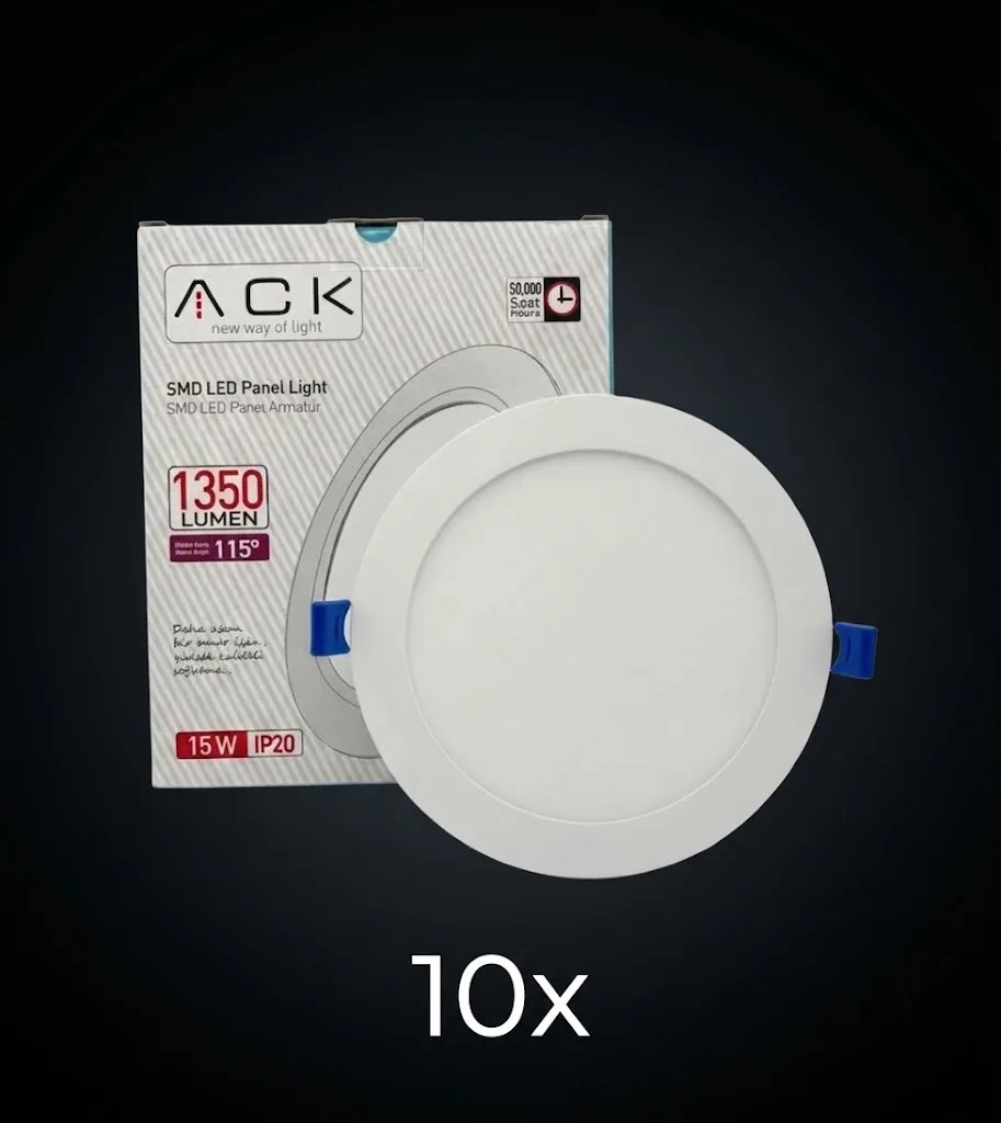 15W Sıva Altı Led Panel 4000K 10 ADET