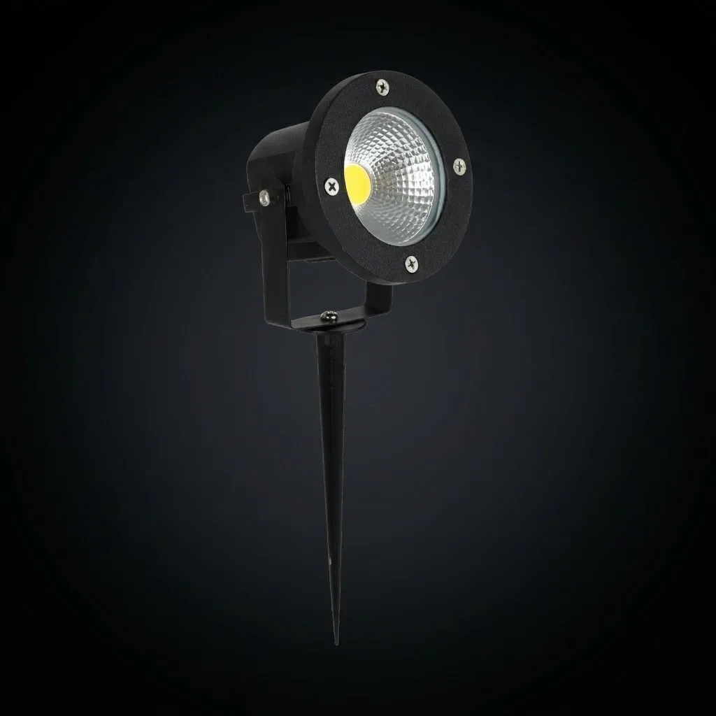 Alüminyum LED Bahçe Armatürü (Kazıklı ) - YEŞİL